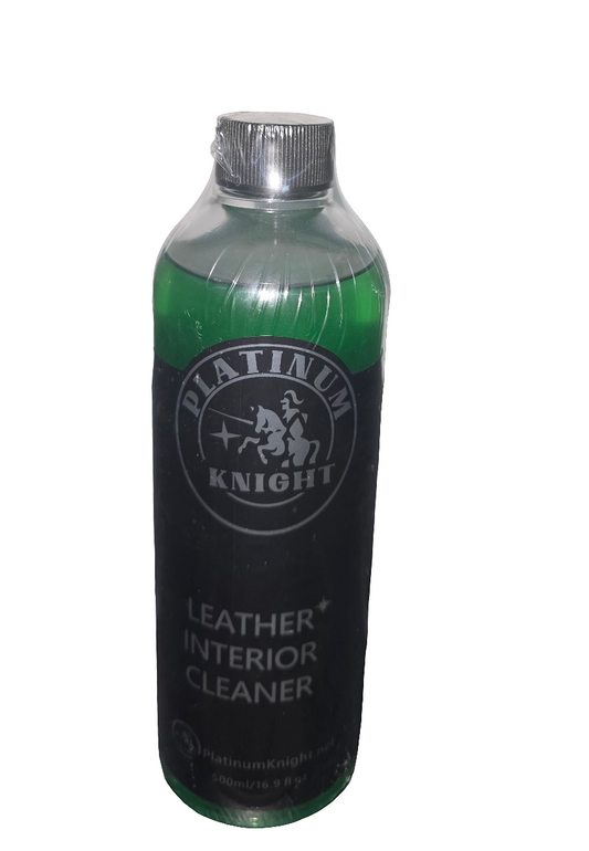 Leather interior cleaning