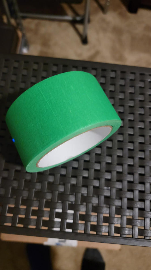 Masking tape green