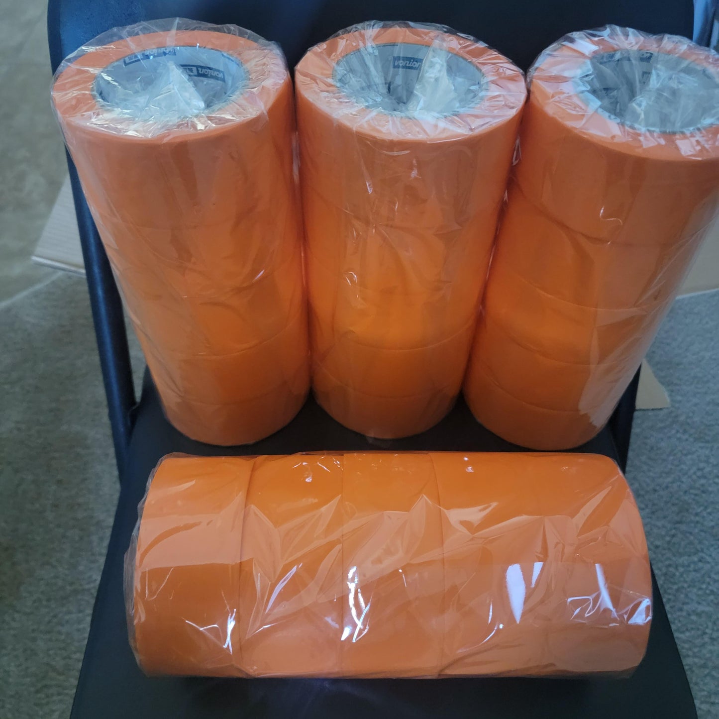 Orange masking tape 2in pack of 5