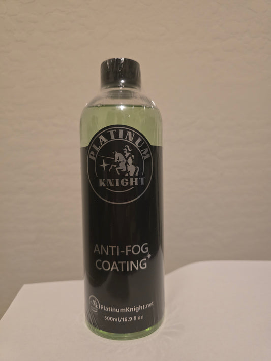 Anti fog coating